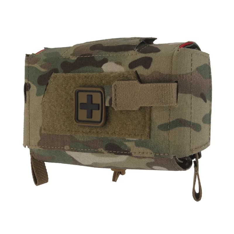 Tactical First Aid Pouch MD2 Compact Trauma Kit IFAK Medical Bag Outdoors Hunting Camping Patrol Survival Equipment