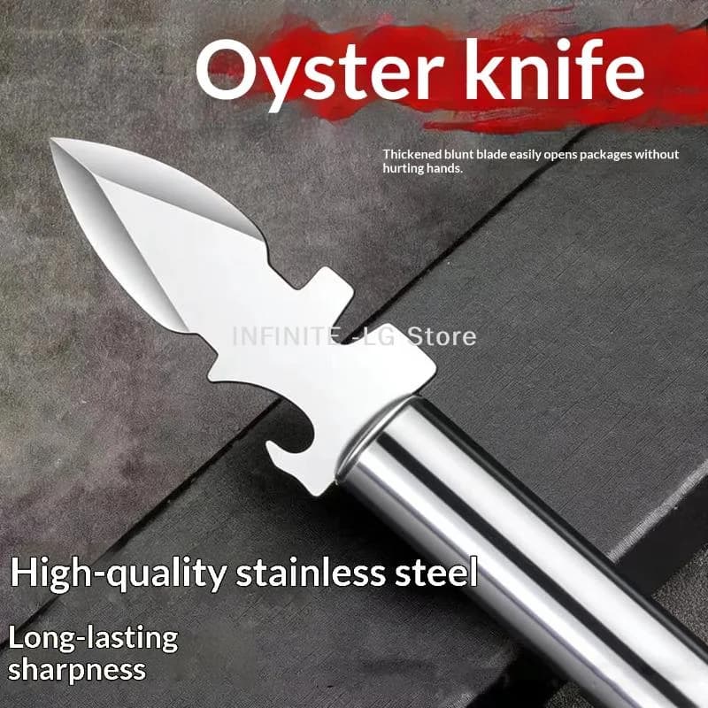 Coltello per ostriche in acciaio inossidabile, pelapatate, utensili da cucina multifunzionali per casa e ufficioINFINITE -LG