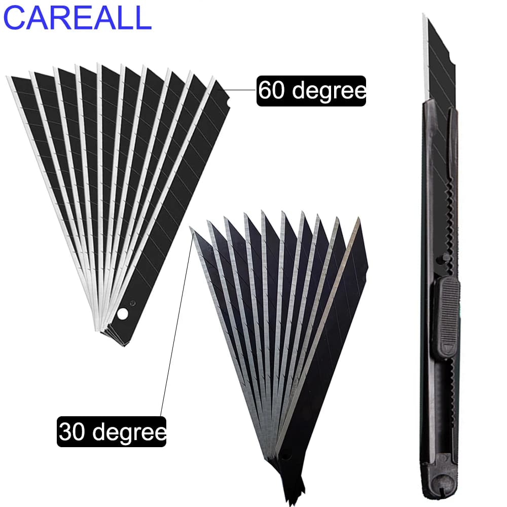 CAREALL Film Cutting Knife Car Vinyl Tools Anti -shaking Safety Craft Utility Knife Window Tint Sticker Decal Paper Lines Cutter