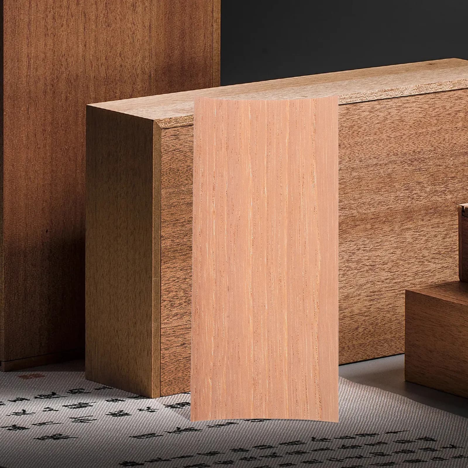 10 Pezzi di Scaglie di Cedro per Cassetto Sigari, Strisce di Illuminazione, Blocchi di Legno, Umidificatori, Fragranza