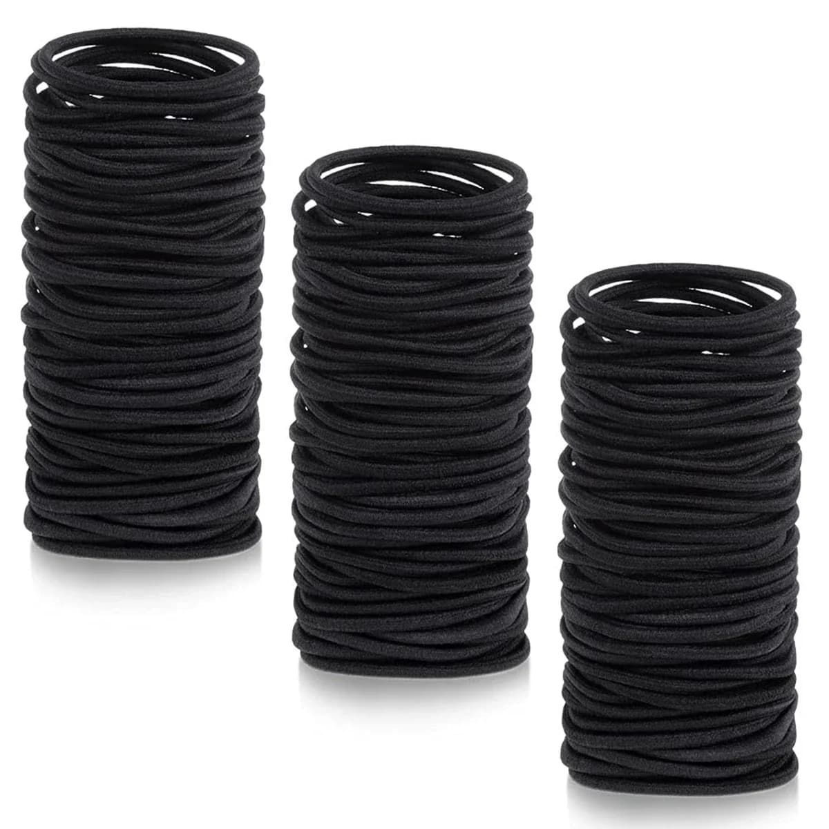 98 pieces elastic black small elastic for hair elastic small elastic for hair accessories horsetail supports for women girls child