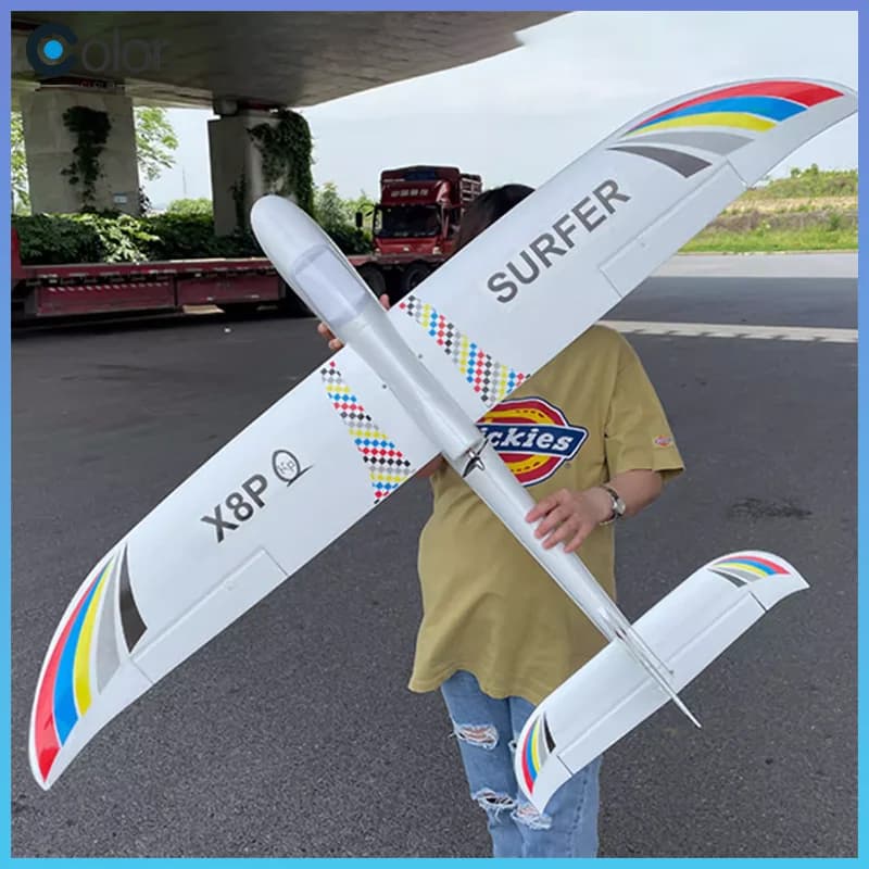 Surfrider X8 Drifter 1400mm Aereo Telecomandato ad Ala Fissa, Aeromodello Portatile in Schiuma EPO con Ala Staccabile, Regalo per Bambini