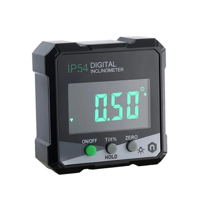 Goniometro Digitale Y50A con Base Magnetica, Strumento di Misurazione Angoli per Falegnameria DLW30-GRD