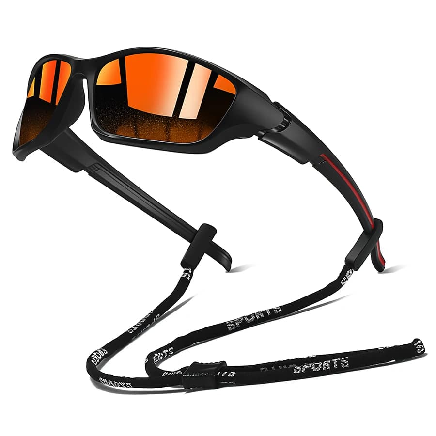 With Chain Fashion Men Women Running Mountaineering Fishing Sunglasses MTB Eyewear Outdoor Sport protective glasses