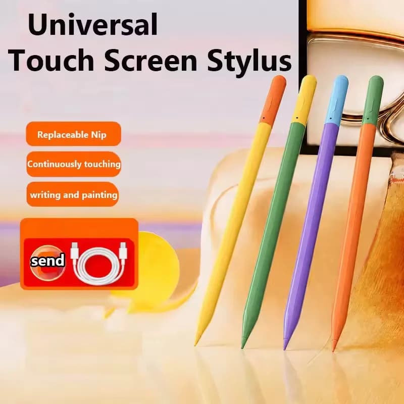 New Universal Stylus Pen Rechargeable Sensitive Tablet Touch Screen Pen Drawing Writing for Android/iOS with Power Display