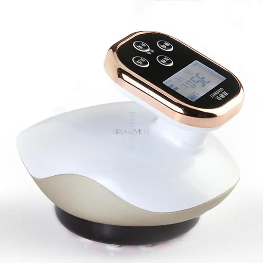 Coppettazione Massaggiatore Display LCD Ventose sottovuoto EMS Terapia magnetica anticellulite Guasha Raschiando bruciagrassi Dimagrante