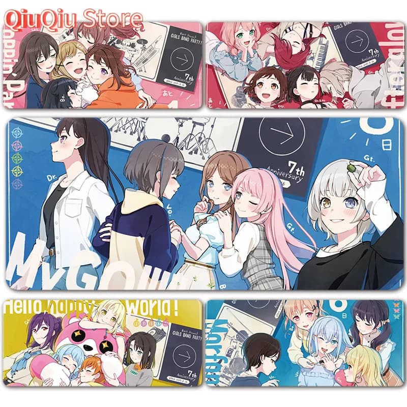 Bang Dream It's MyGO XXL Large Play Mouse Mat Anti-slip Office Keyboard Carpet