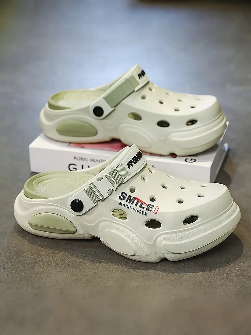 Sandali da uomo 2026 nuovi estivi per esterni, antiscivolo, con fondo spesso, per sport e spiaggia, casual slip-on