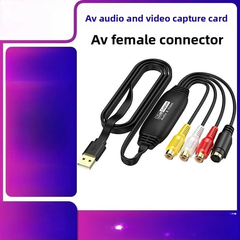 Scheda di acquisizione video USB, dispositivo di acquisizione dati AV, compatibile con WIN11