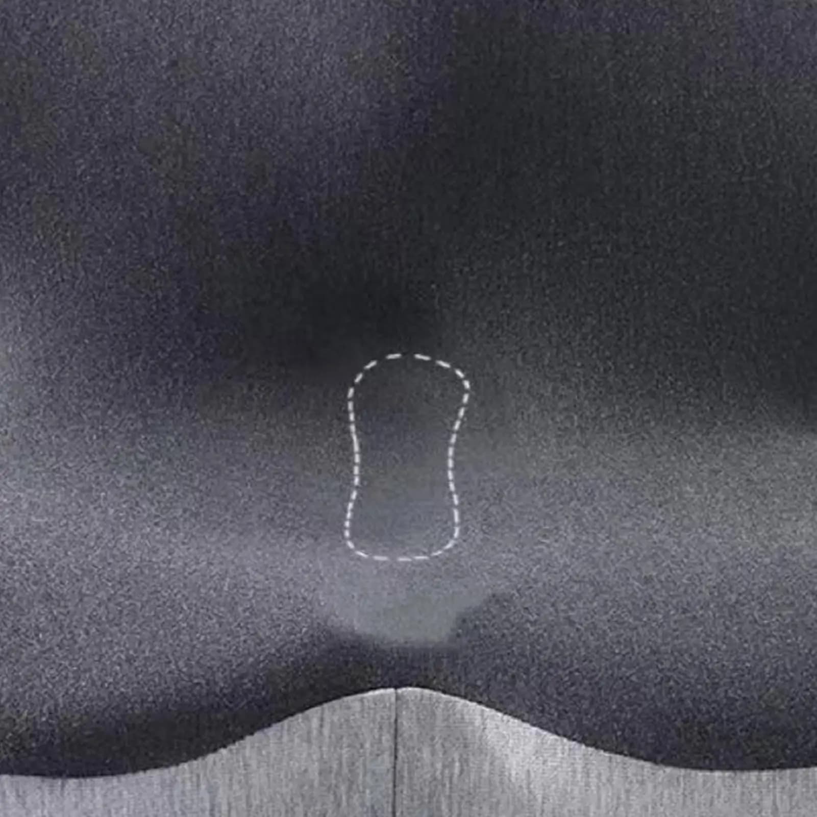 Cuscino ergonomico per seduta con cerniera, comodo supporto lombare rimovibile, cuscini in memory foam per donne, uomini, conducenti, casa, soggiorno