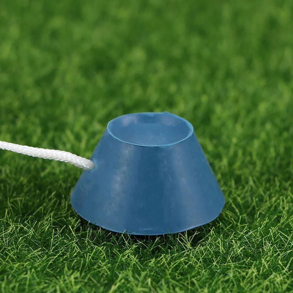 Set di 8 Supporti in Gomma per Palline da Golf, Tee da Golf Stabili per Allenamento Indoor e Outdoor