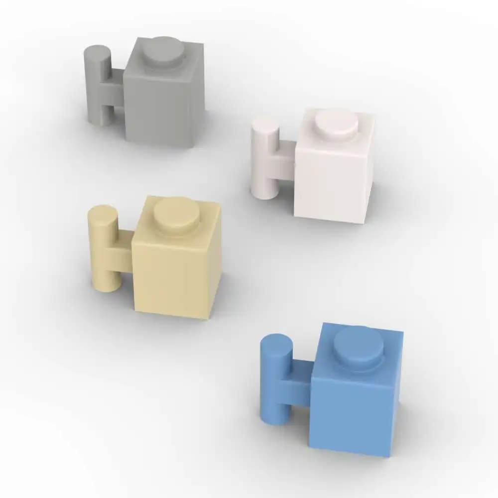 MOC 10PCS Modificato 2921 Mattoni Building Blocks Kit 28917 Con Maniglia A Barra Educativo Particelle Puzzle Giocattolo Per Bambini Regali Di Compleanno