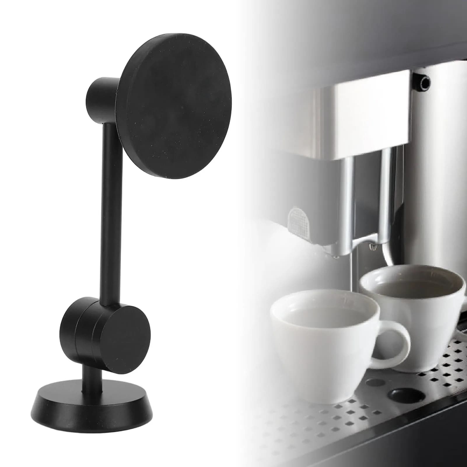 Magnetic Puck Screen Stand Magnetic Coffee Filter Rack Bracket Italian Coffee Machine Accessory Aluminum Alloy 1pcs