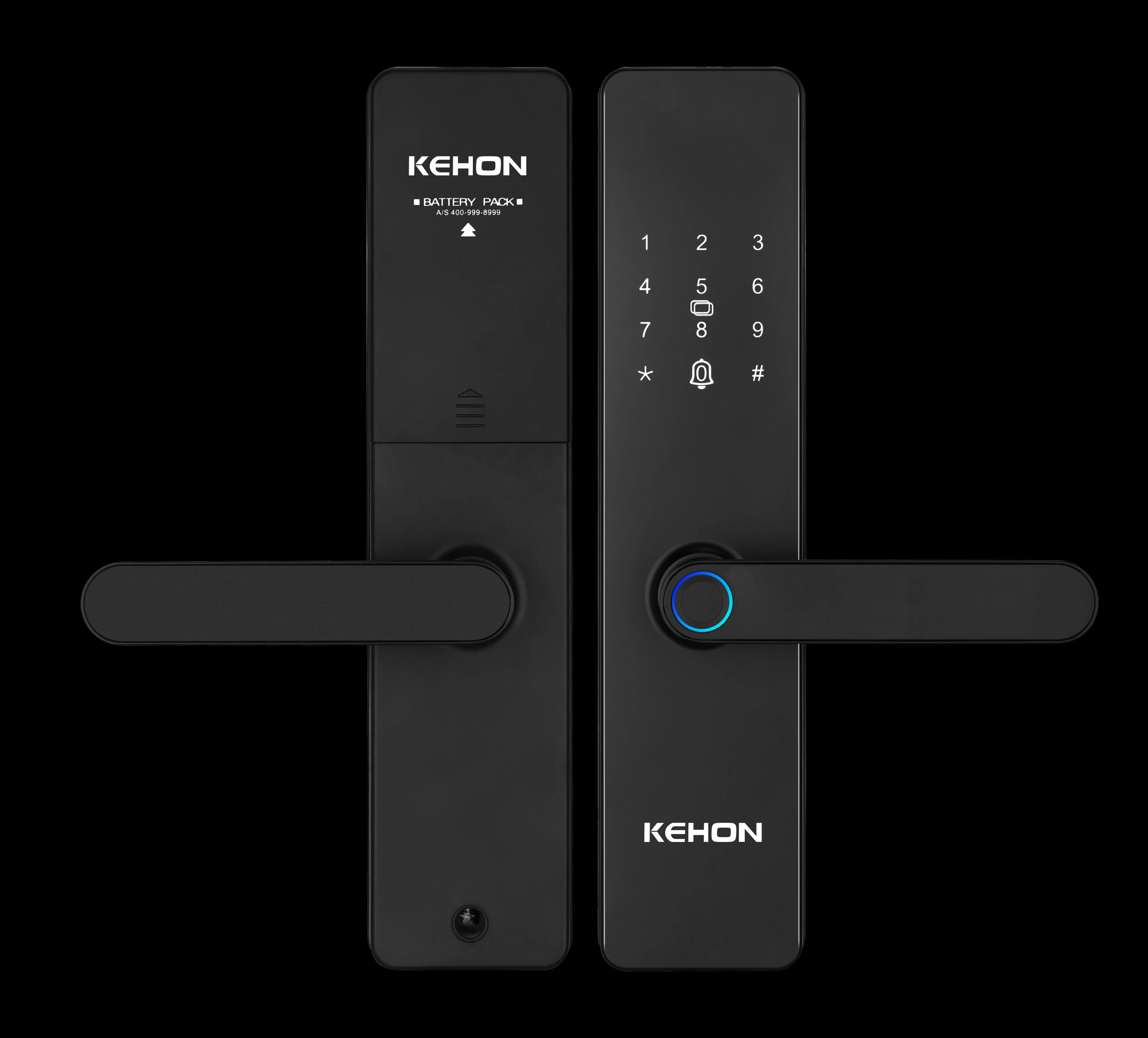 Smart Lock Wi-Fi Tuya App Control Fingerprint Touch Screen Keypad Code Key Smart Door Lock For Wood Door