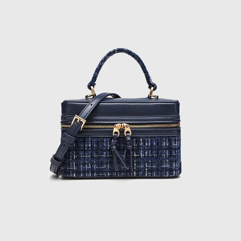 Elegante Borsa Fasciatoio da Donna in Stile Minimalista di Design, Borsa a Tracolla Grande in Pelle di Lusso, Capiente e alla Moda