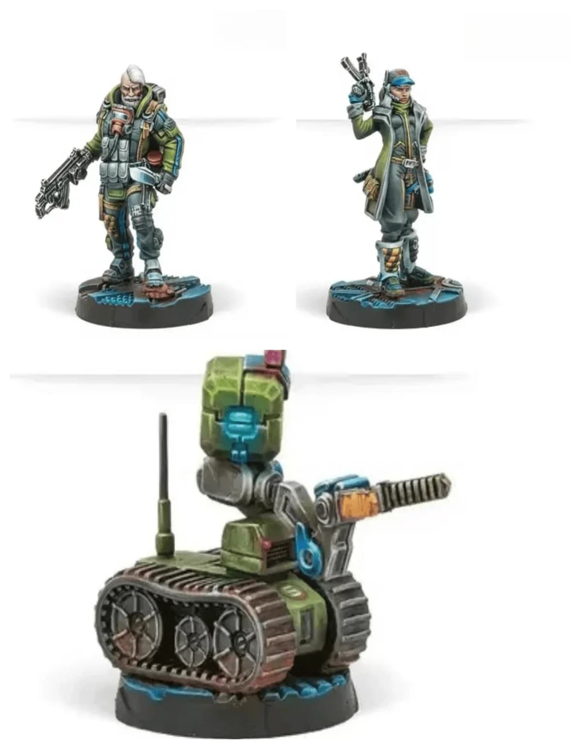 Kit di montaggio modello in resina, GK, Resin Kosmoflot Support Pack, montaggio non verniciato richiesto (base inclusa)