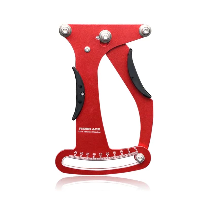 Misuratore di Tensione per Raggi Bici CNC, Strumento per Costruttori di Ruote MTB e Bici da Strada, Tester e Riparatore per Raggi
