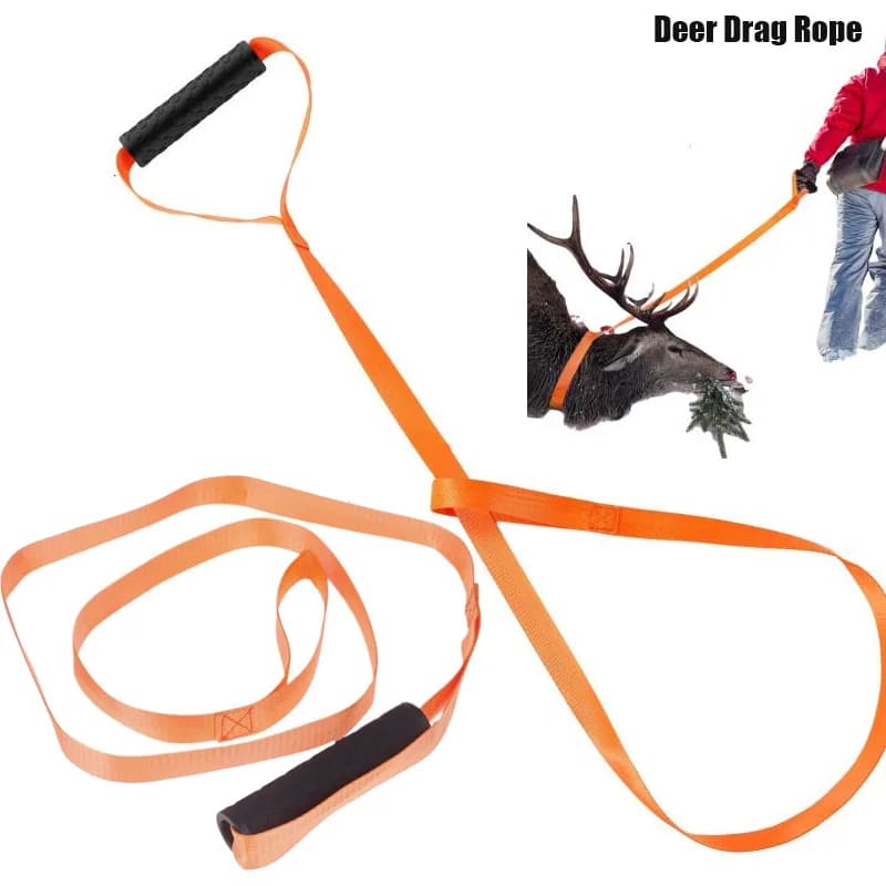 Harvest Belt Durable Hunting Belt With Handle Portable Extractor Corda For Draging Multipurpose Charm for Outdoor Farm