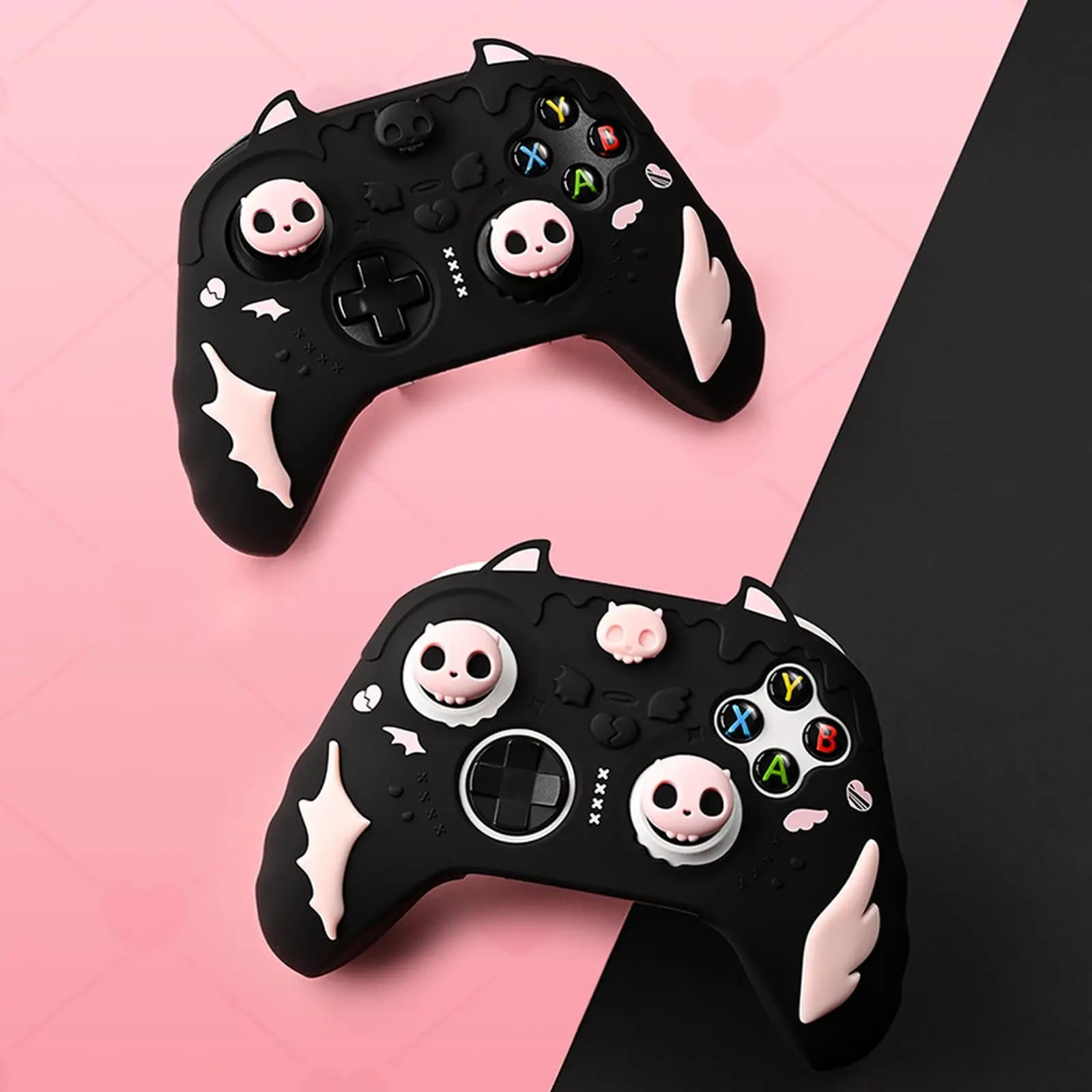 GeekShare Sweetheart Skull Custodia antiscivolo per controller per Xbox Series, custodia protettiva per controller Xbox Series S/X