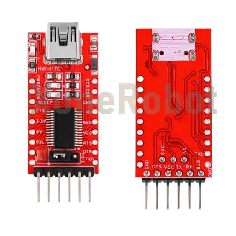 1-10 Pezzi Modulo Adattatore Seriale USB FTDI FT232RL FT232 da 3.3V 5.5V a TTL per Arduino, Porta USB Pro Mini FT232 a TTL 232 Type-C