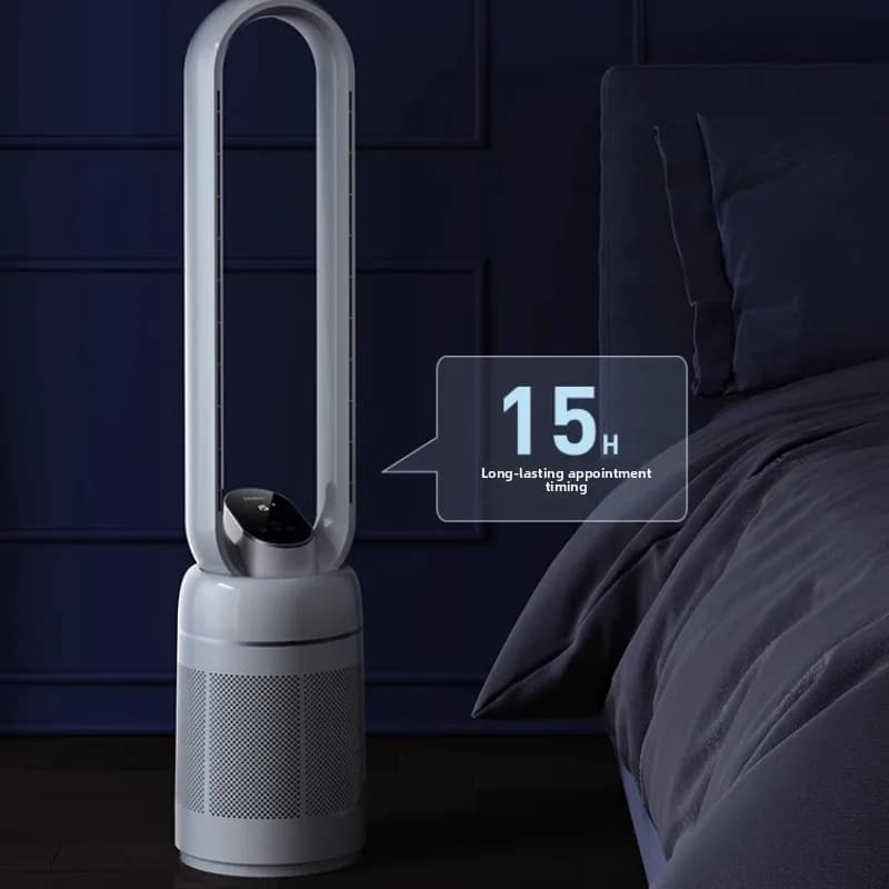 Ventilatore da pavimento verticale per camera da letto Torre di conversione di frequenza CC Ventilatore elettrico senza lama Soggiorno a risparmio energetico
