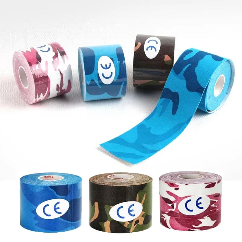 1/2/4/6pcs Kinesiological Tape Athletic Recovery Elastic Tape Gnocchiera Sollievo from Muscle Pain Knee Support for Gym Fitness Bandage