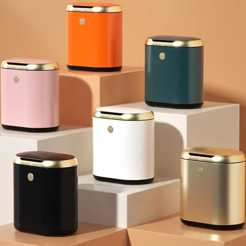 WC Intelligente Bidone della Spazzatura Sensore Automatico Secchio Spazzatura Cestino di Carta Bidoni Dei Rifiuti Lixeira Inteligente Prodotti Da Cucina Intelligente