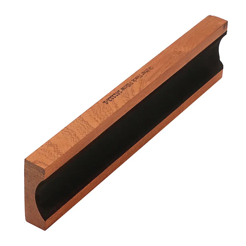 Supporto per Manico di Chitarra in Legno, Cuscino di Sostegno per Chitarra Acustica, Elettrica, Basso, Ukulele, Strumenti a Corda, Design Robusto in Legno Duro Liscio