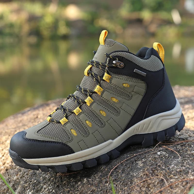 Hot Selling Men's High Mountain Ice Climbing Boots, High Top Hiking Boots, Outdoor Sports Hiking Shoes,