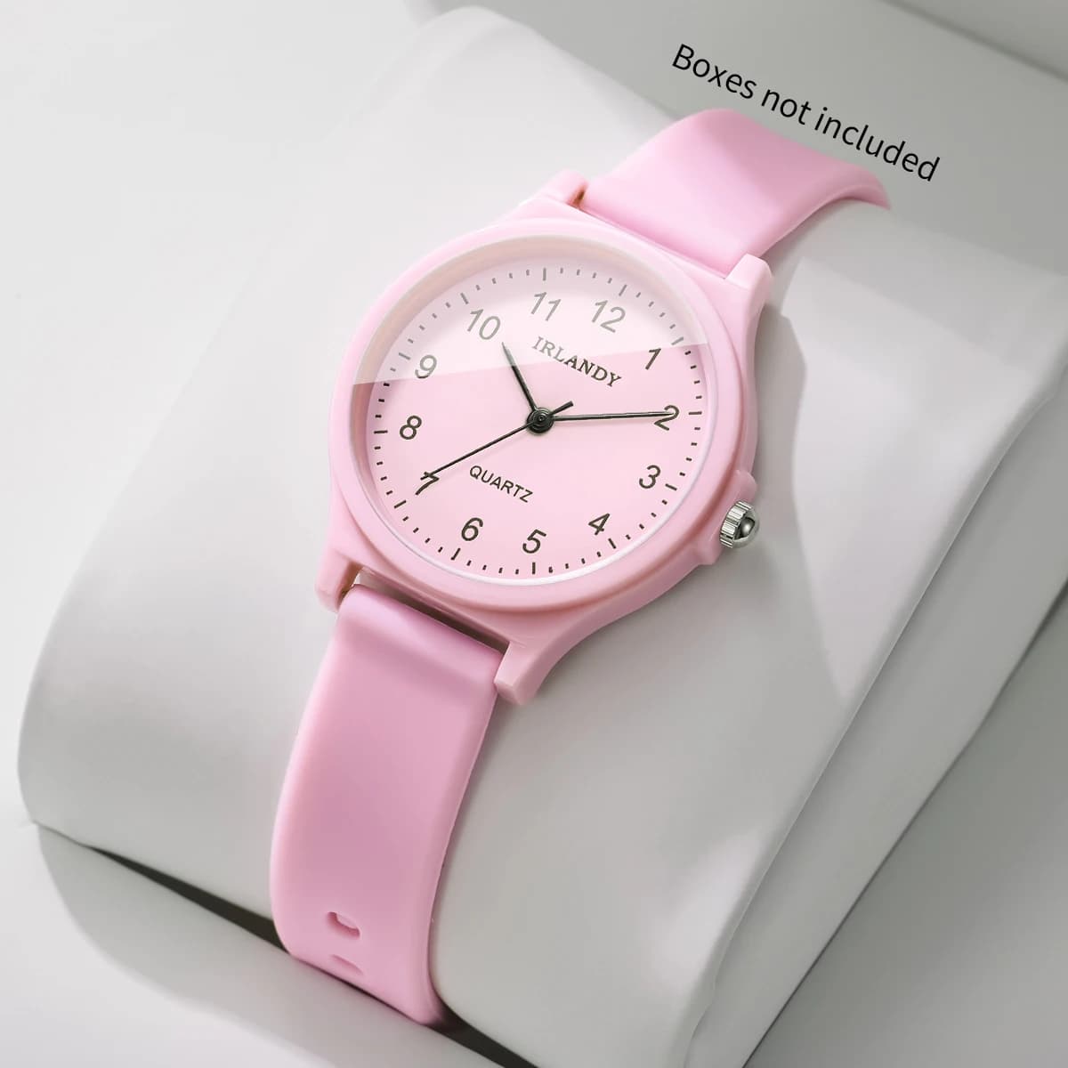 Orologio da donna con cinturino in silicone alla moda, orologio al quarzo con quadrante arabo semplice, orologio sportivo casual da polso per ragazze e studentesse, Reloj Mujer (senza scatola)
