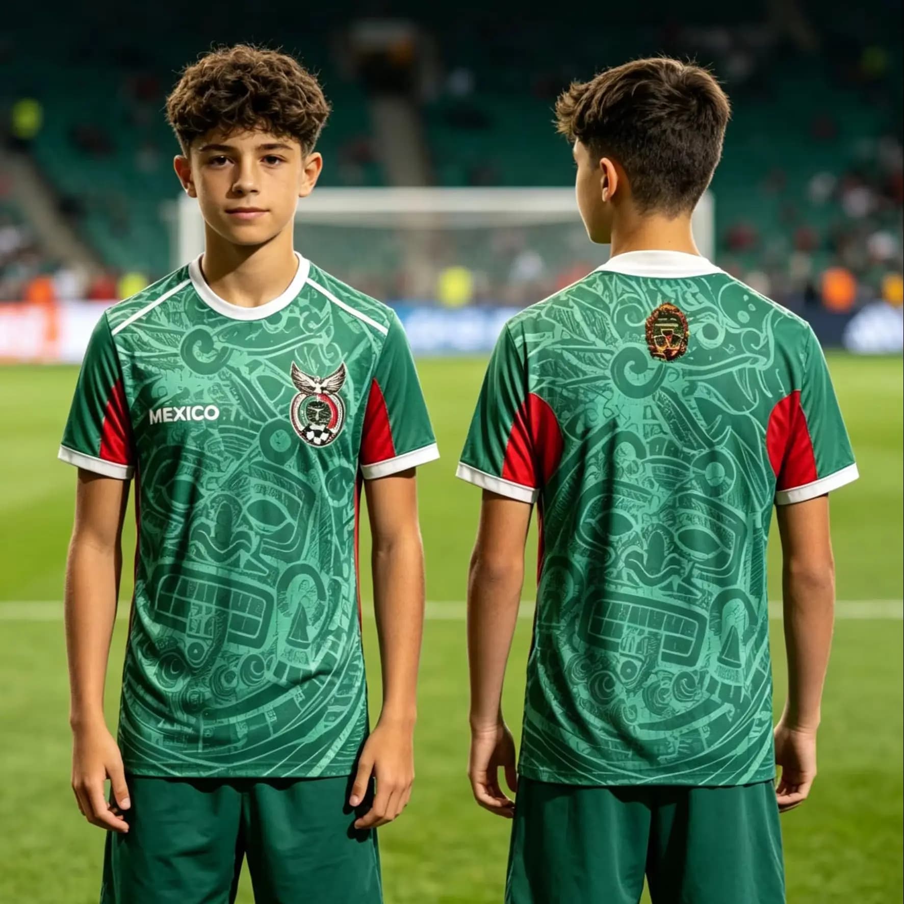 Mexico Football Soccer Training Shirt Men T Shirt Women Tee Boys Top Children Parent Child Quick dry short sleeves kids Tshirt