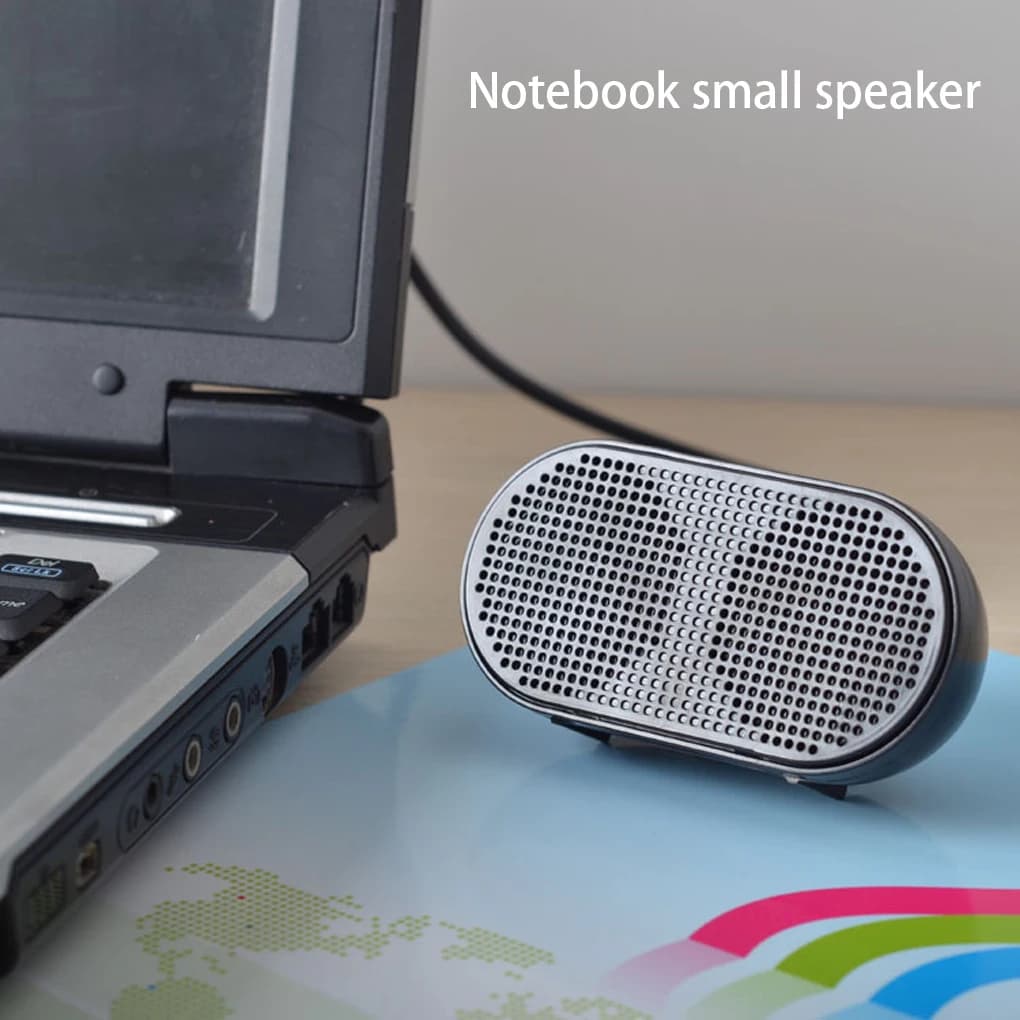Sostituzione Mini altoparlante portatile per Laptop Computer universale Soundbox alimentato tramite USB dispositivo per la riproduzione di musica accessori per Computer