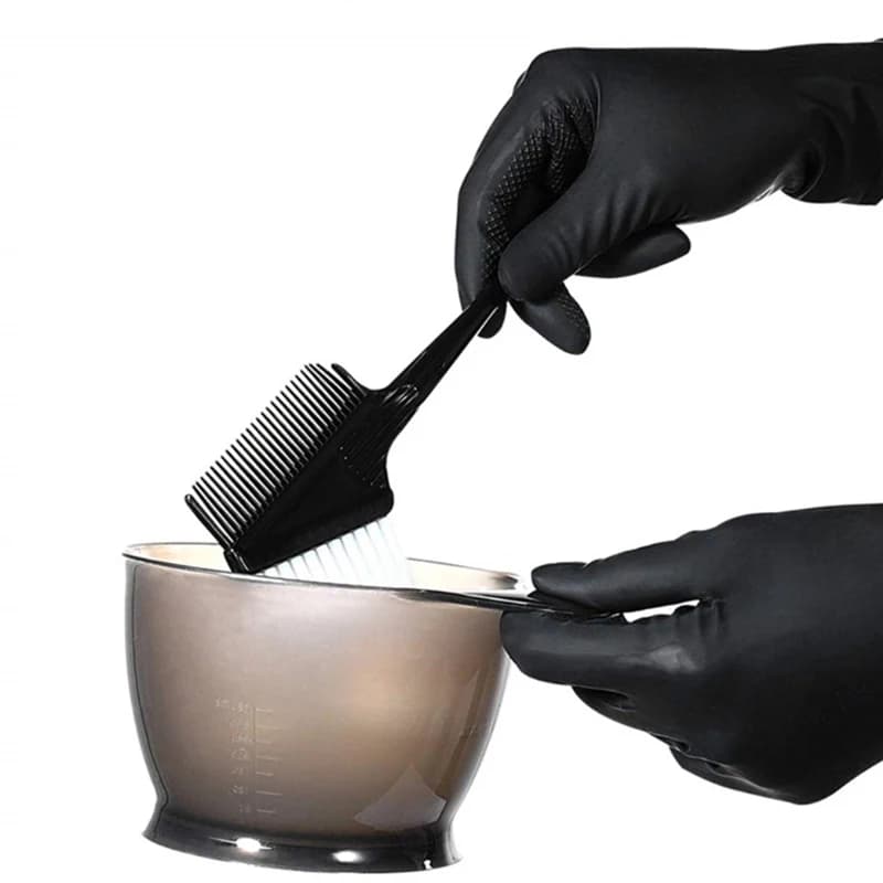 Hairdressing Heat Resistant Gloves Hair Straightener Perm Gloves Salon DIY Hair Styling Tools Anti-skid Hair Dying Gloves