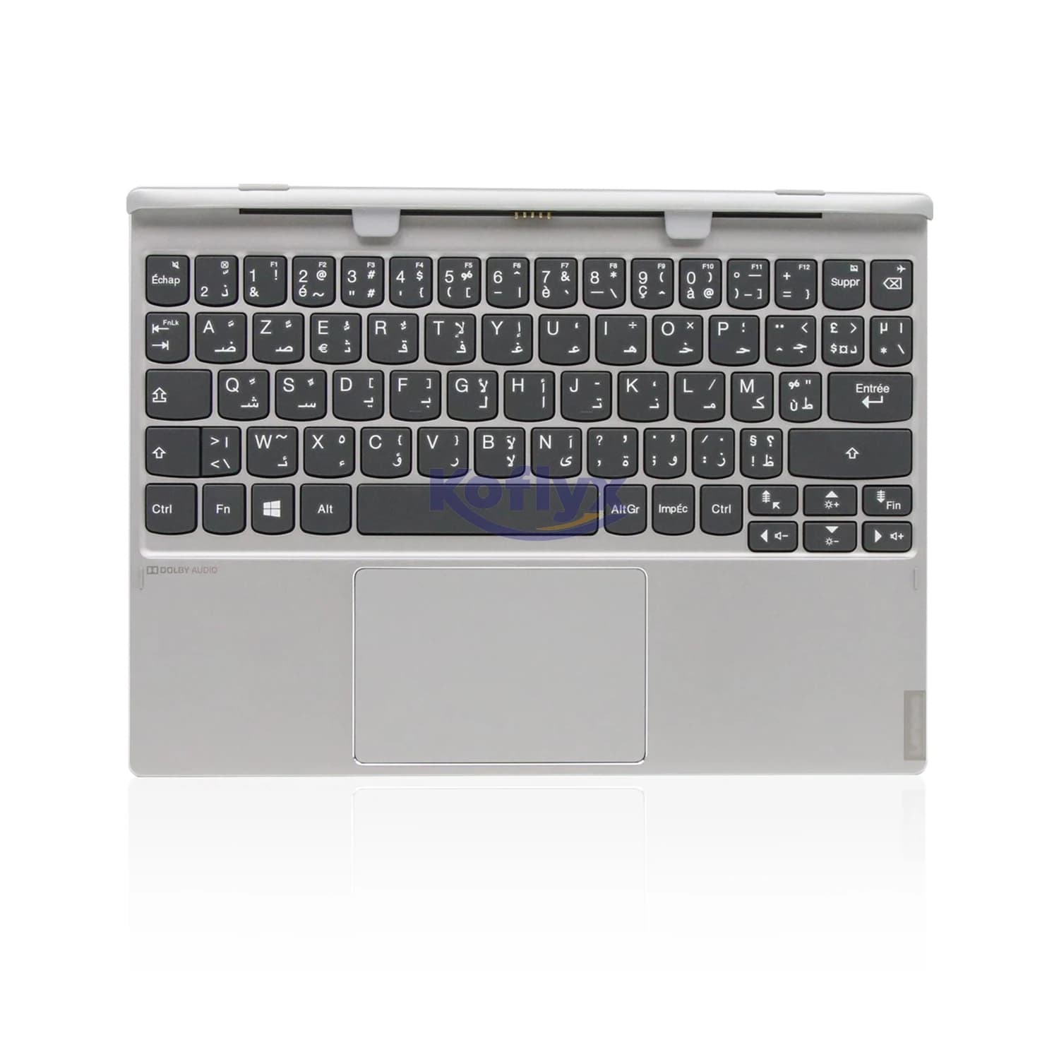 5N20P20539 Koflyx nuova tastiera Tastiera AZERTY FR-AR per Lenovo Miix 320-10ICR Tablet (ideapad)