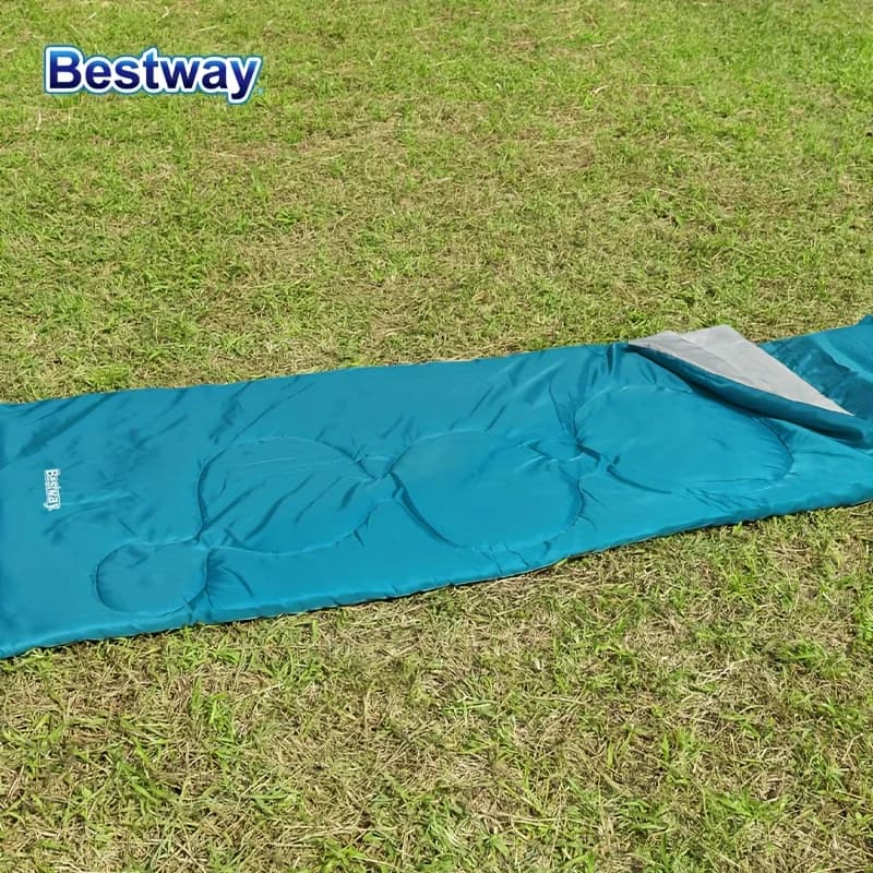 Bestway 68100 Sacco a Pelo con Cuscino per Esterni, Leggero, per Campeggio, Escursionismo, Trekking, Viaggi, Essenziali per Viaggi e Escursioni