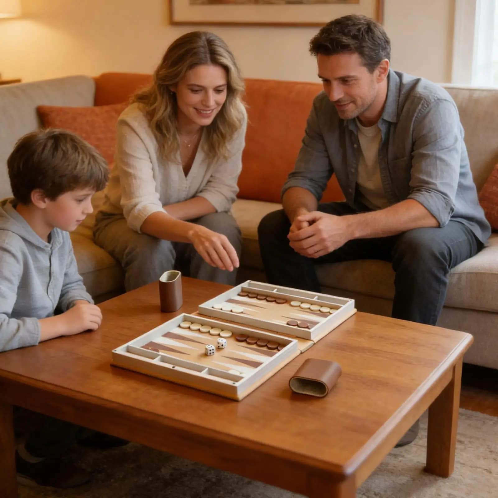 Set di Scacchi e Backgammon in Legno Pieghevole, Gioco da Tavolo Strategico per Intrattenimento Familiare e Feste