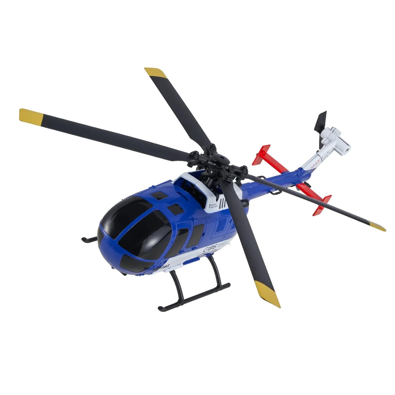 Elicottero RC a 4 Canali, Giocattolo Telecomandato con Giroscopio a 6 Assi, Regalo per Bambini