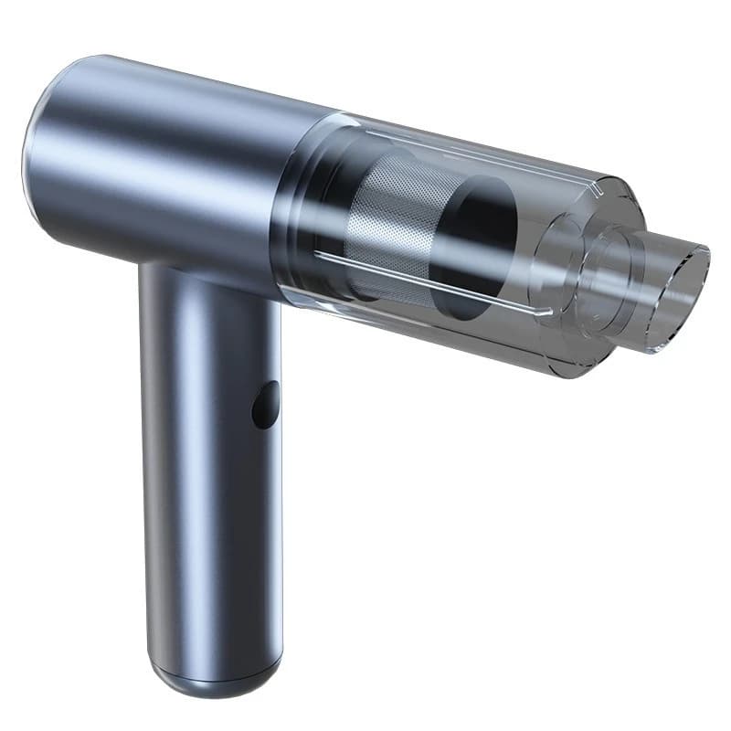 Home Car Wireless Car Car Piccolo aspirapolvere portatile con grande aspirazione in metallo