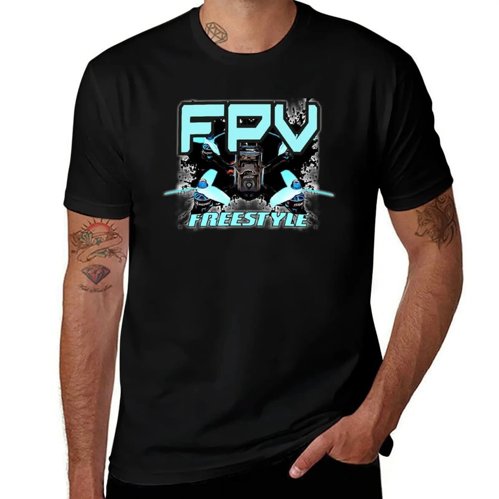 FPV racing quote drone racing drones or racing drone pilot T-Shirt Performance Workout Short Sleeve Tee