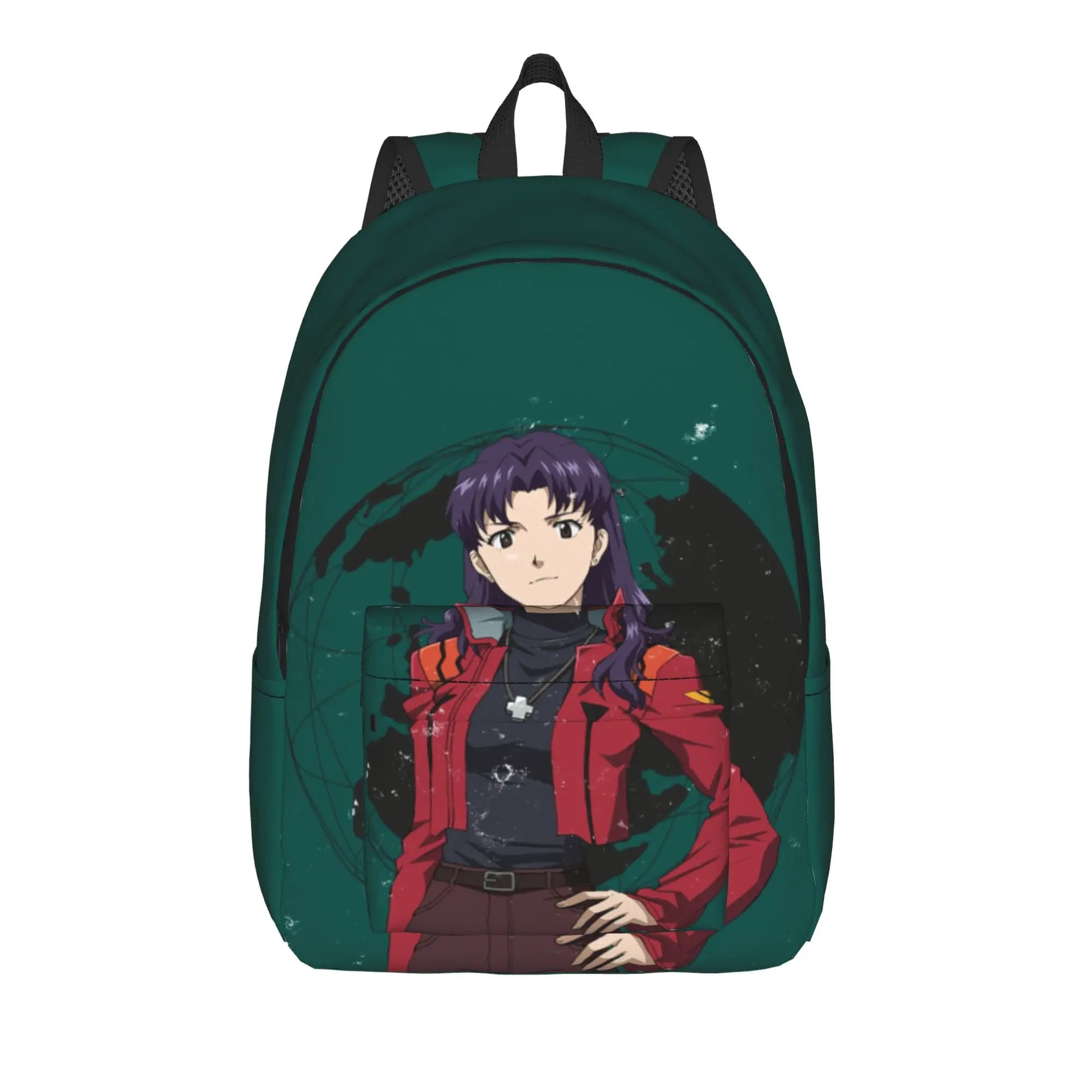 Back to school season Misato (2) Backpack EVA College Student Solid Backpack