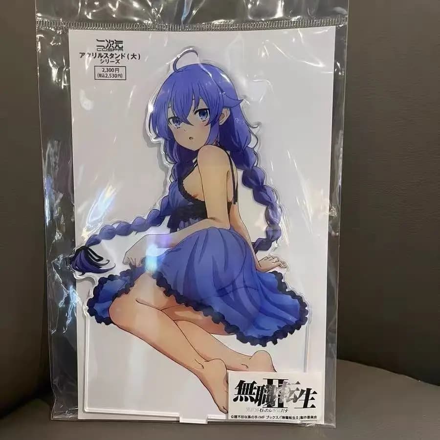 Anime ‌Mushoku Tensei: Jobless Reincarnation Figure Acrylic Stand Roxy Migurdia Figurine Standing Plate Collectible Gift