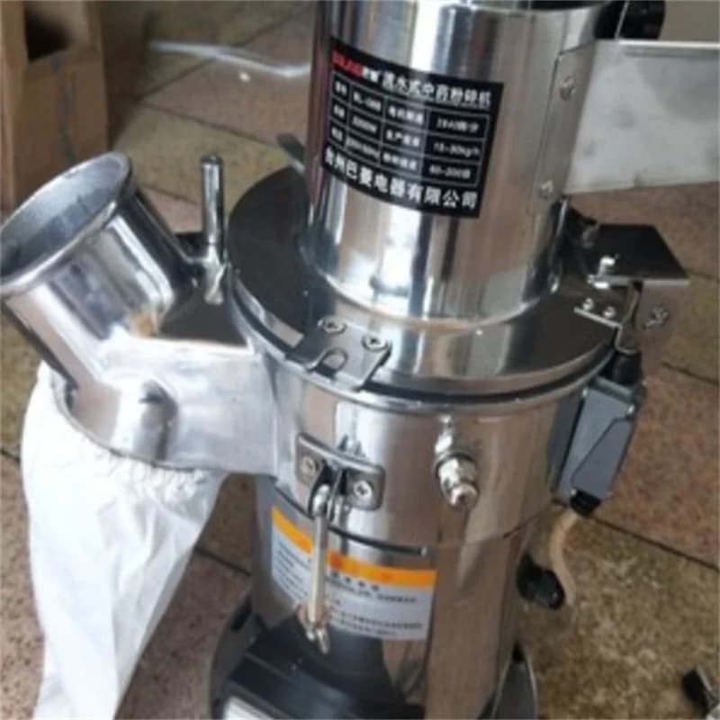 Stainless steel cocoa bean grinder fully automatic vanilla dried fruit pepper grinder electric vanilla bean grinder
