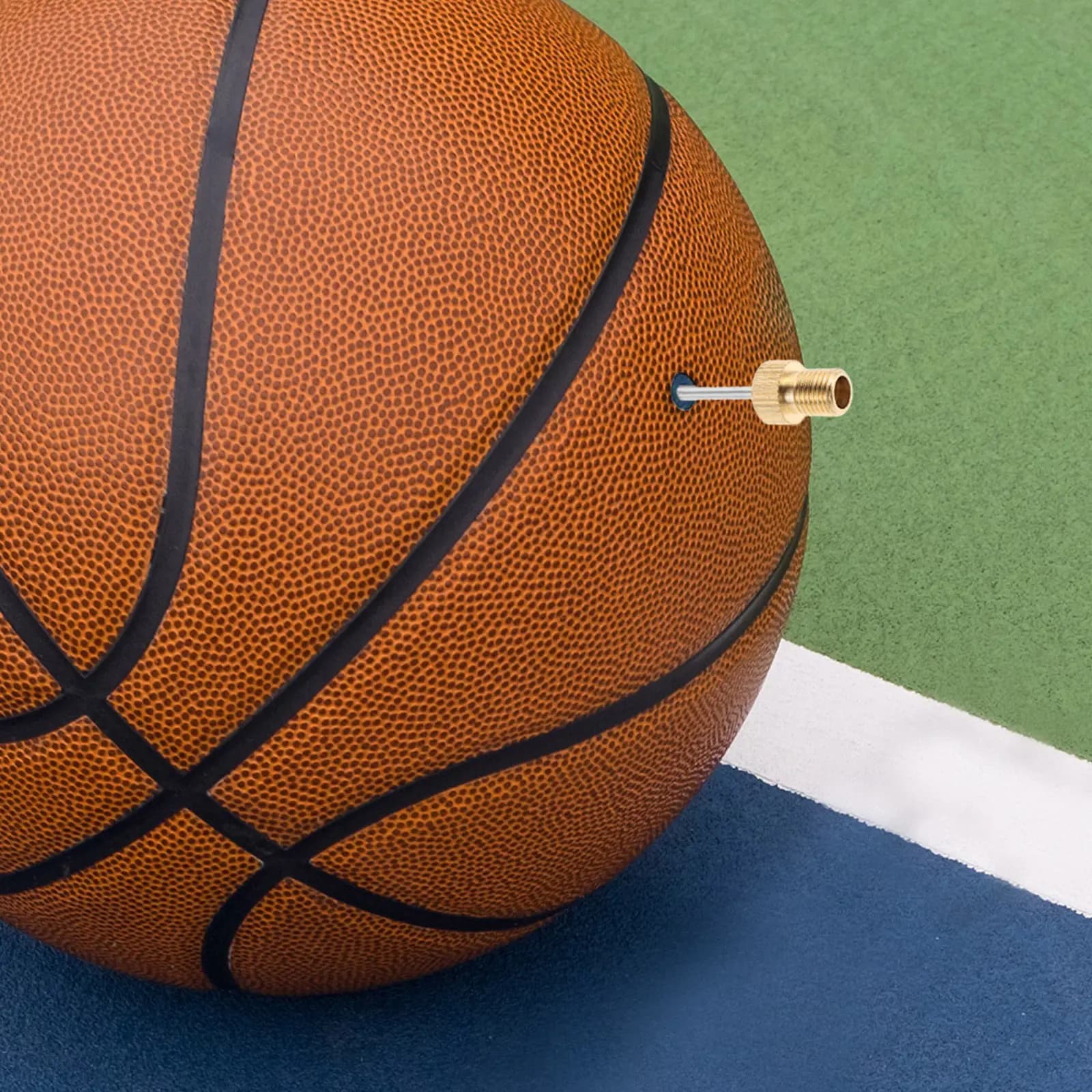10 Pezzi Aghi in Acciaio Inox per Gonfiaggio Palloni, Aghi Metallici per Basket, Calcio, Pallavolo, Accessori
