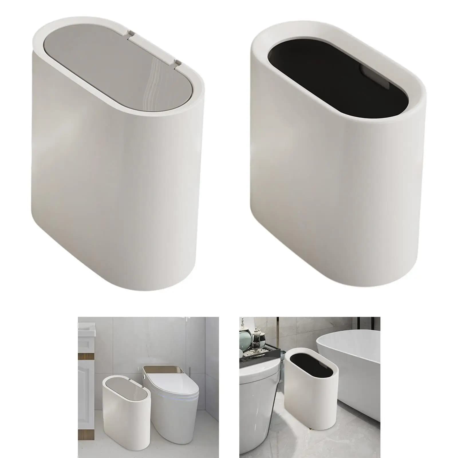 Cestino Nordico per Rifiuti, Bidone per Cucina, Contenitore per Bagno, Robusto e Sottile Cestino per Ingresso, Veranda, Camera da Letto
