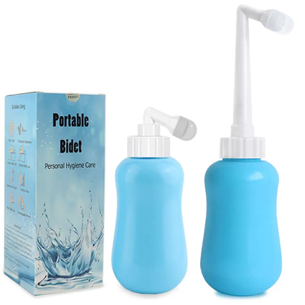 Bottiglia per bidet da viaggio portatile da 360 ml Dispositivo per la pulizia dei bidet per l'igiene personale Tergicristallo spray per WC da bagno per l'igiene personale