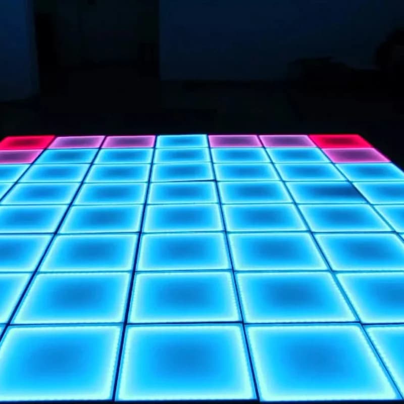 Pannelli LED Colorati per Illuminazione da Pavimento, Specchi Portatili per Discoteca e Matrimoni, per Club e Palcoscenici