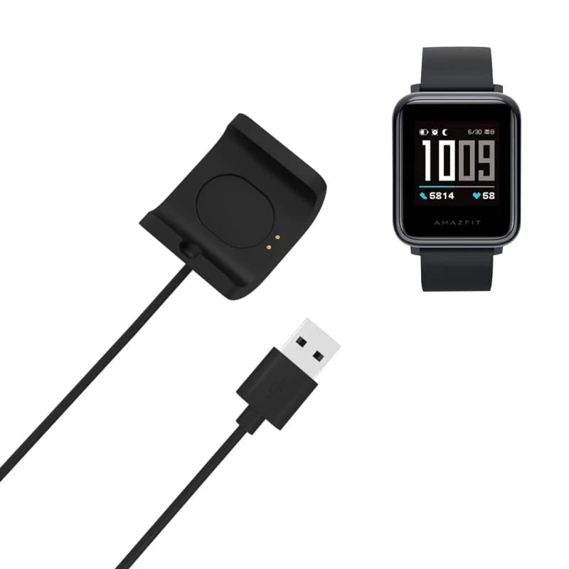 Cavo di ricarica USB Cavo base per Huami Amazfit Bip S/Lite A1805 A1916 Sport Smart Watch Dock Station Adattatore per caricabatterie