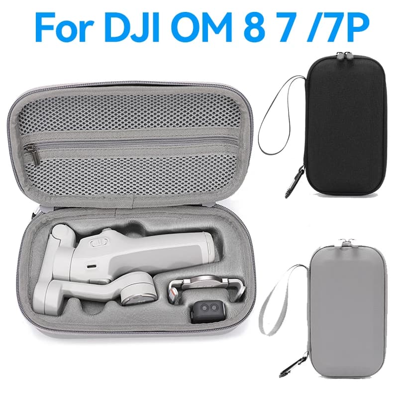 Scatola per DJI Osmo Mobile 8 Gimbal portatile Borsa di stoccaggio portatile Borsa rigida da viaggio per DJI Osmo Mobile 8 7 7P Custodia da trasporto