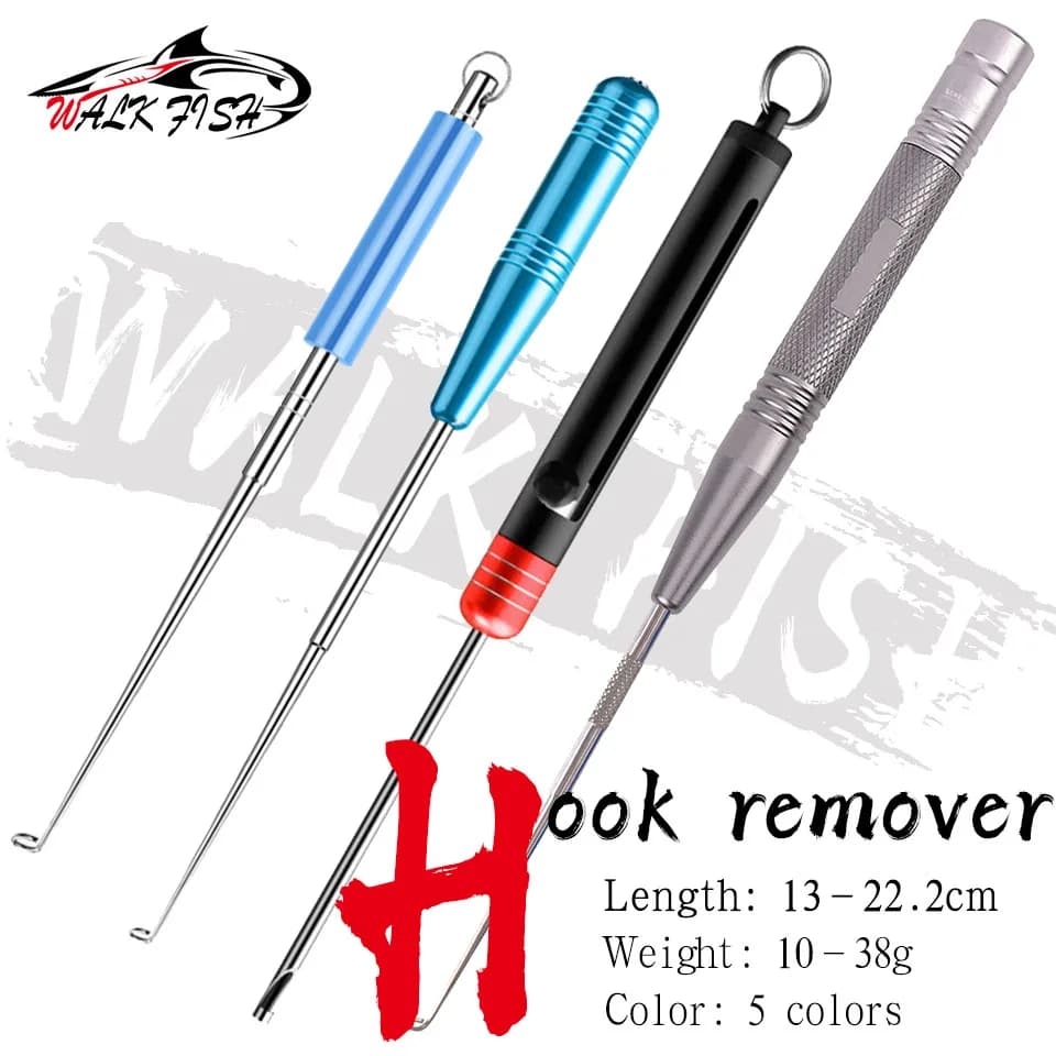 WALK FISH staccabile in acciaio inox Fast Fish Hook Remover sicurezza amo da pesca estrattore Detacher dispositivo di disaccoppiamento rapido pesce