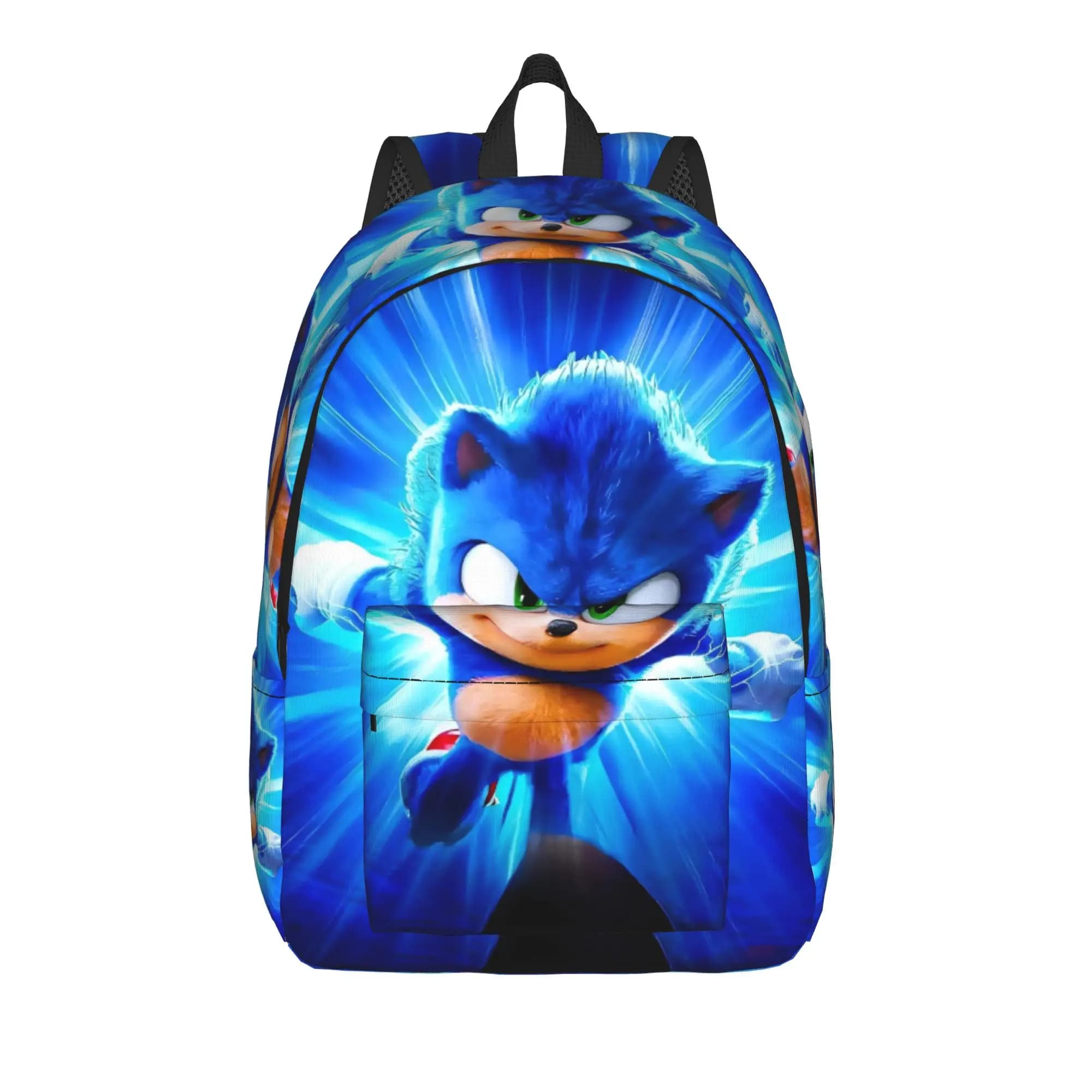 Sonices Cartoon Backpack Daily Backpacks Student Unisex Designer Print High School Bags Streetwear Rucksack